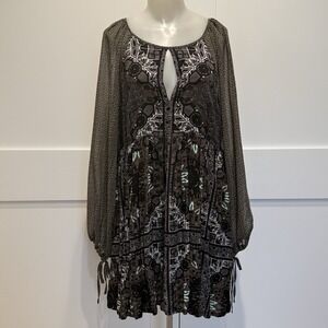heartbreaker mini dress free people Free People Heartbreaker Mini Dress in Sage